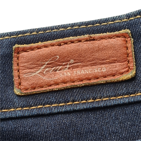 Levis W30 Demi Curve Classic Straight Leg Blue Denim Jeans - Picture 7 of 9